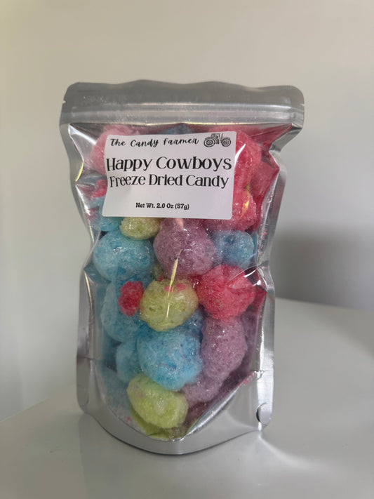 Happy Cowboys freeze Dried candy