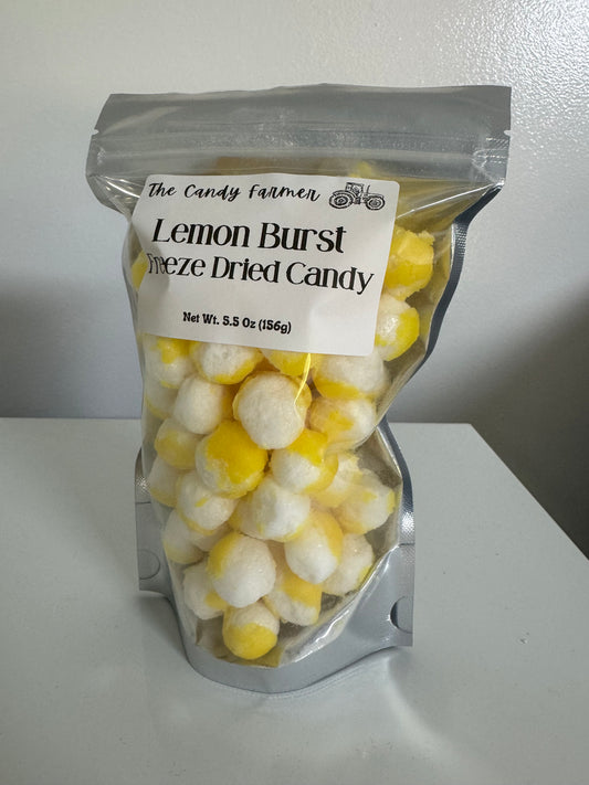 Lemon Burst Freeze Dried Candy