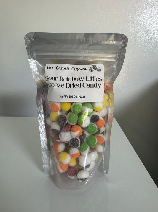 Sour Rainbow Littles Freeze Dried Candy